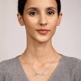 Himalayan Ridge Pendant with Chain