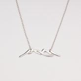 Himalayan Ridge Pendant with Chain