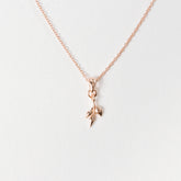 Olive Leaf Pendant with Chain